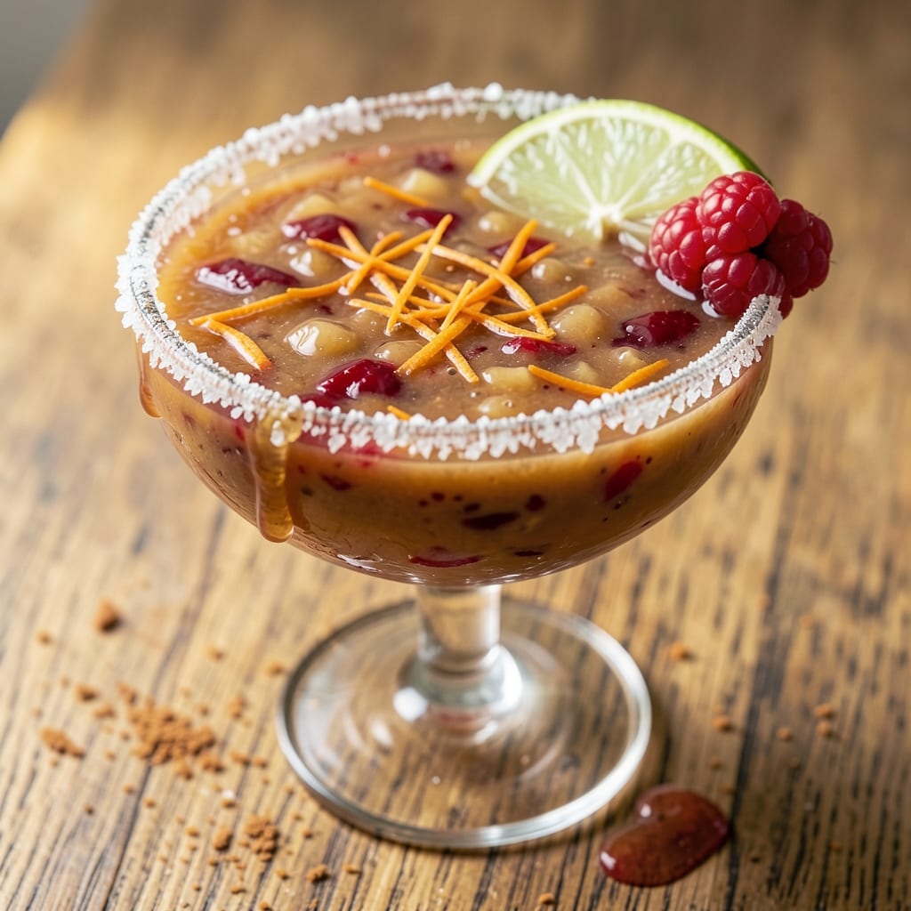 Apple Cranberry Ginger Margarita Recipe: Spiced Fruit Fusion With Zesty Kick