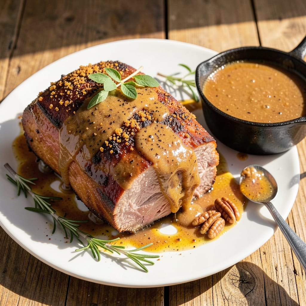 Apple Butter Ham Glaze Recipe: Smoky-Sweet Caramel That Locks in Moisture