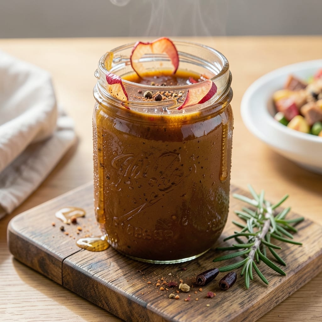 Apple Butter BBQ Sauce Canning Recipe: Slow-Simmered Spice Blend for Versatile Spreadable Gold