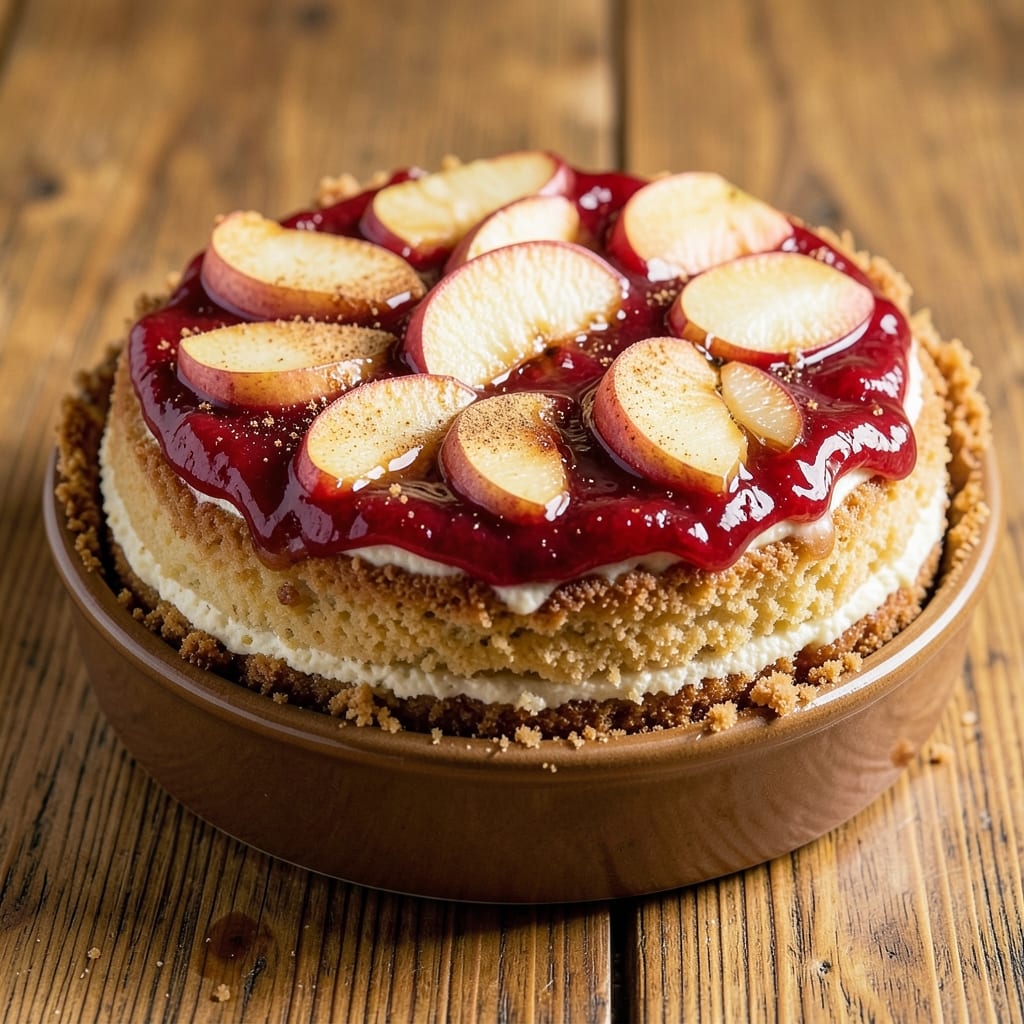 Anna Olson's Apple Cake Recipe: Buttery Streusel Crunch Over Spiced Filling Layers