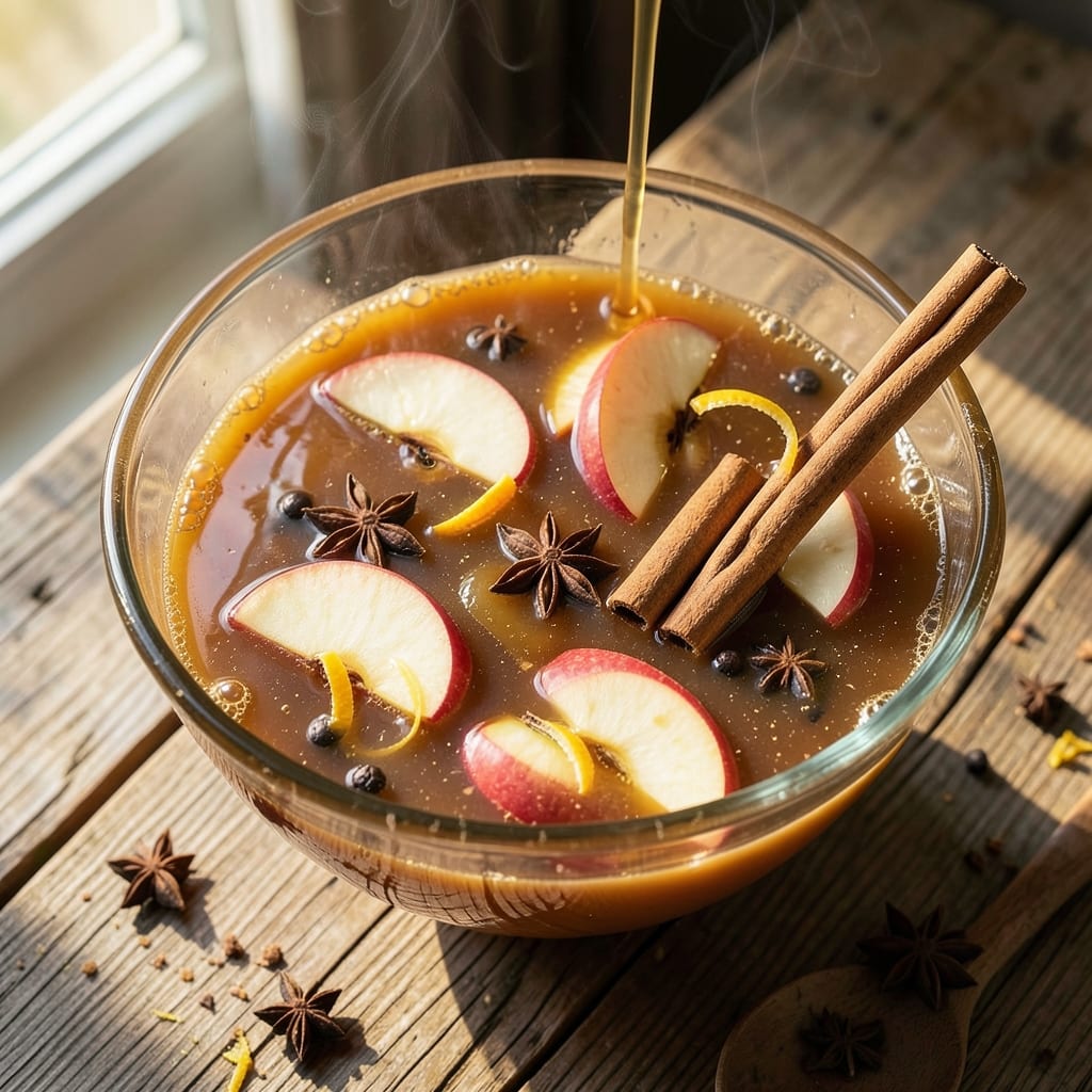 Apple Cider Punch Bowl Recipe: Festive Spice-Infused Sipper for Crowds