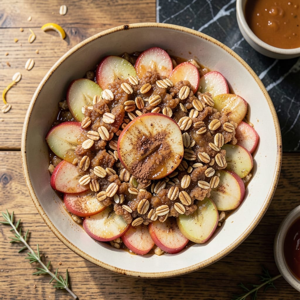 American Apple Crisp Recipe: Warm Cinnamon Spice Meets Buttery Oat Crunch