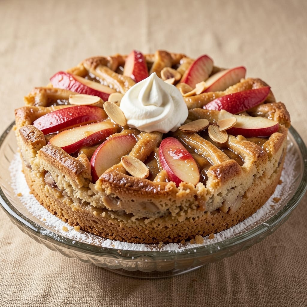 Apple Almond Torte Recipe: Nutty Crunch Meets Spiced Apple Layers