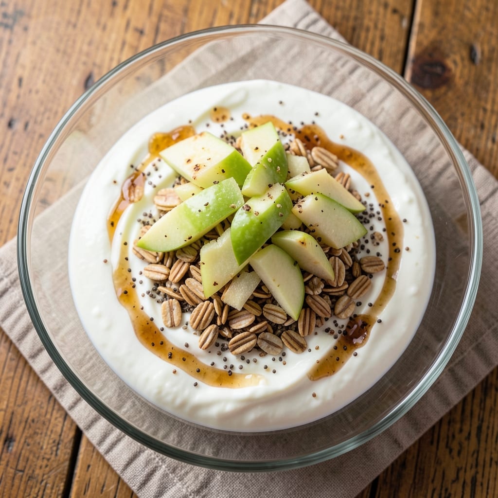 Apple Bircher Muesli Recipe: Overnight Oats With Crunchy Apple Pie Flavor