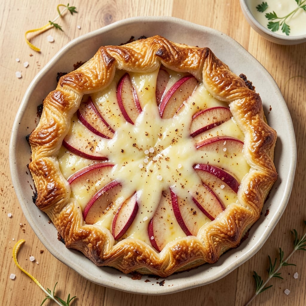 Apple Cheddar Puff Pastry Recipe: Savory Sweet Twist With Gooey Pull-Apart Layers