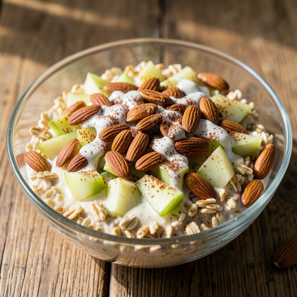 Apple Bircher Recipe: Swiss Overnight Oats With Almond Magic