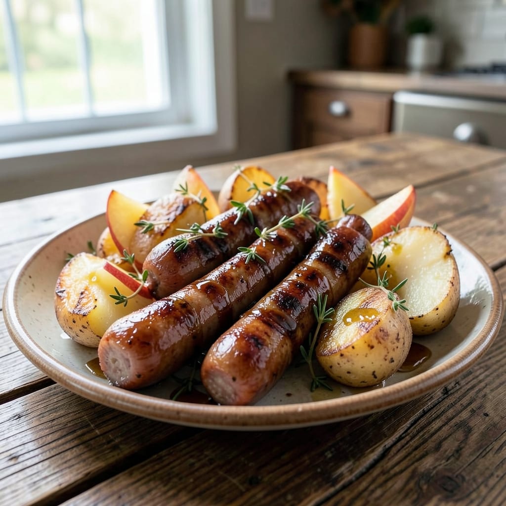 Apple Chicken Sausage and Potatoes Recipe: One-Pan Crispy Comfort in 35 Minutes