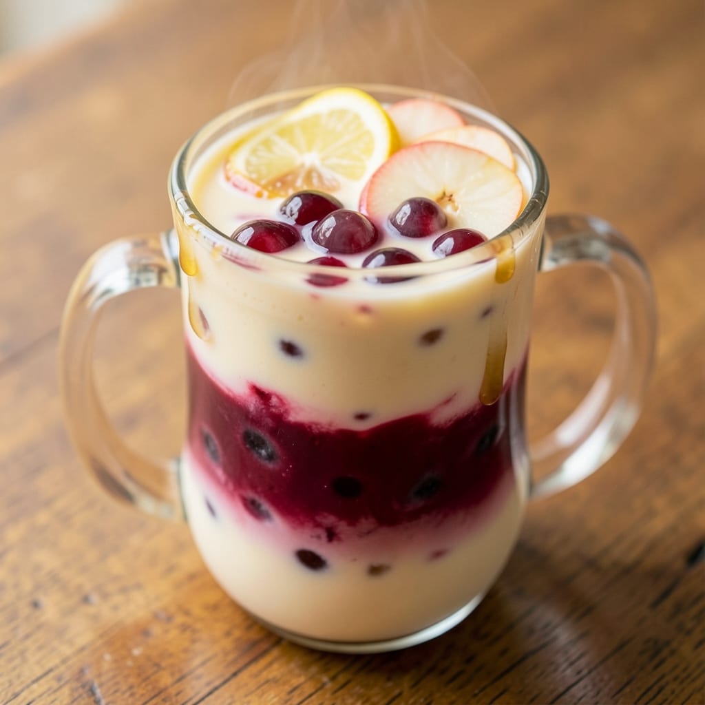 Apple Bubble Tea Recipe: Tropical Twist With Creamy Tapioca Pearls