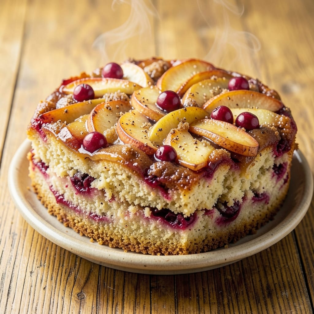 Apple Cranberry Coffee Cake Recipe: Streusel-Topped Morning Magic