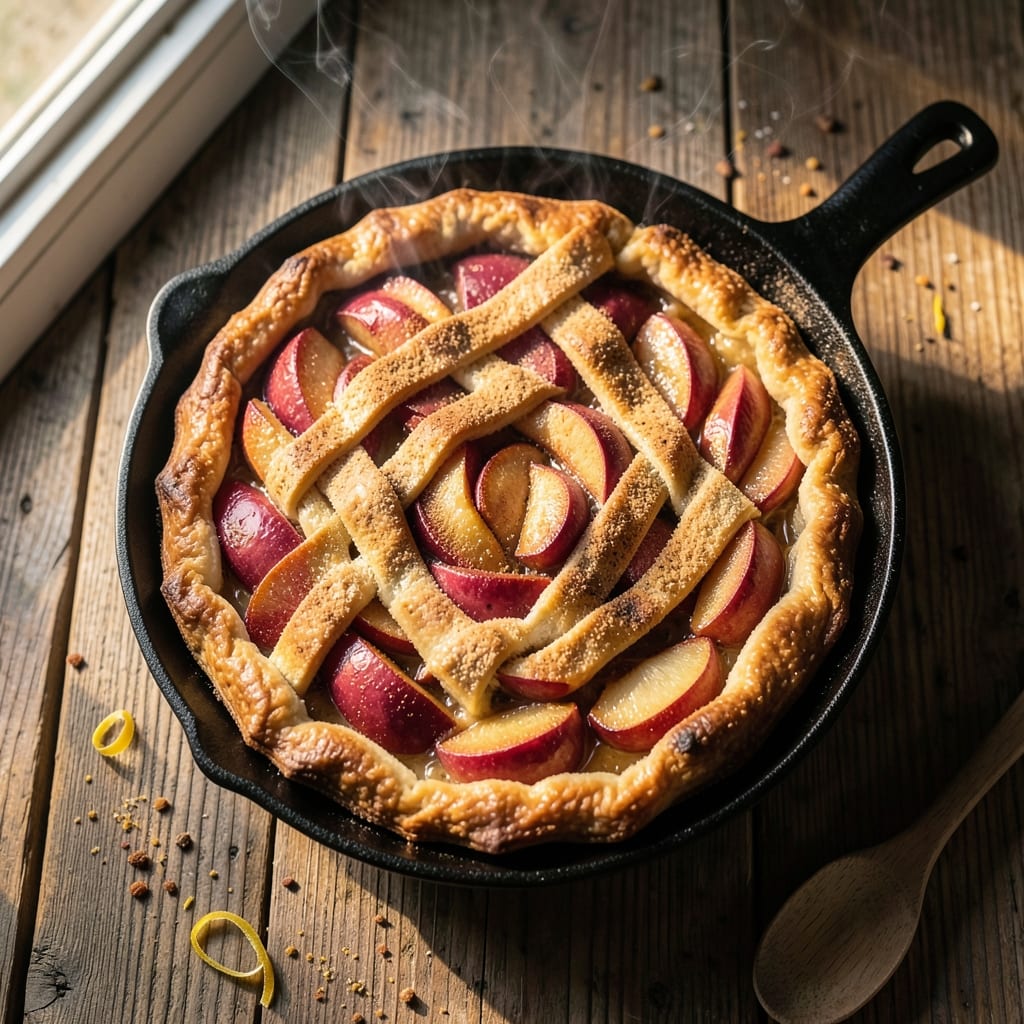 All Natural Apple Pie Recipe: Flaky Crust and Spiced Filling Without Refined Sugar