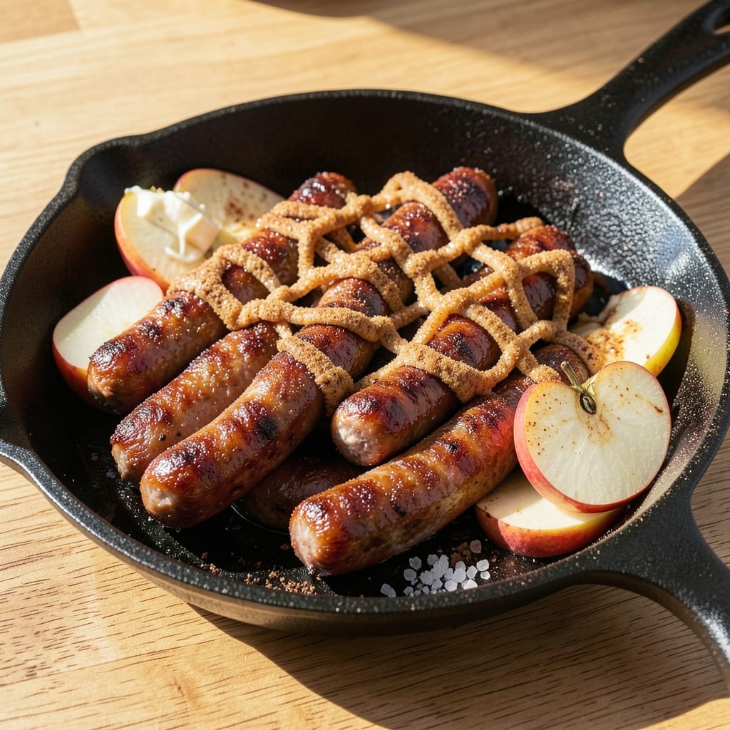 Apple Cinnamon Sausage Recipe: Skillet Breakfast With Caramelized Sweetness