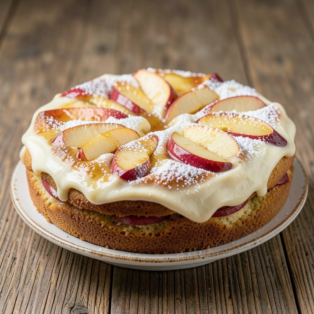 Apple Cake Recipe With Milk: Moist Vanilla Layers and Caramelized Apples