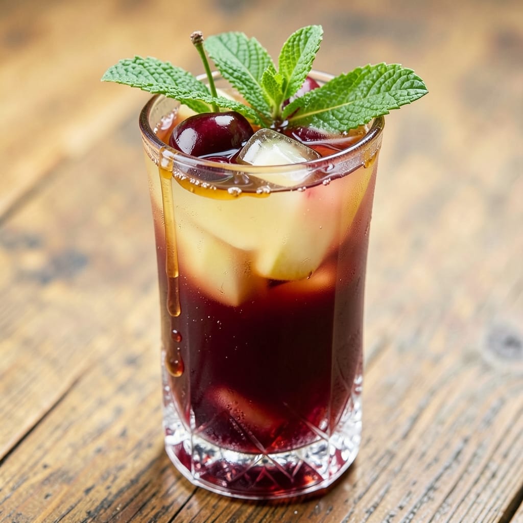 Apple Cherry Juice Recipe: Bright Fizz With Dual Fruit Harmony