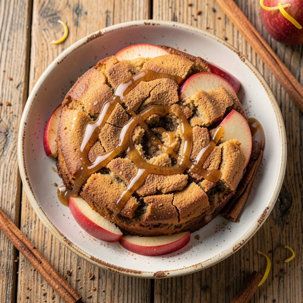 Apple Cinnamon Spoon Cake Recipe: Buttery Streusel Crown Over Warm Spiced Layers