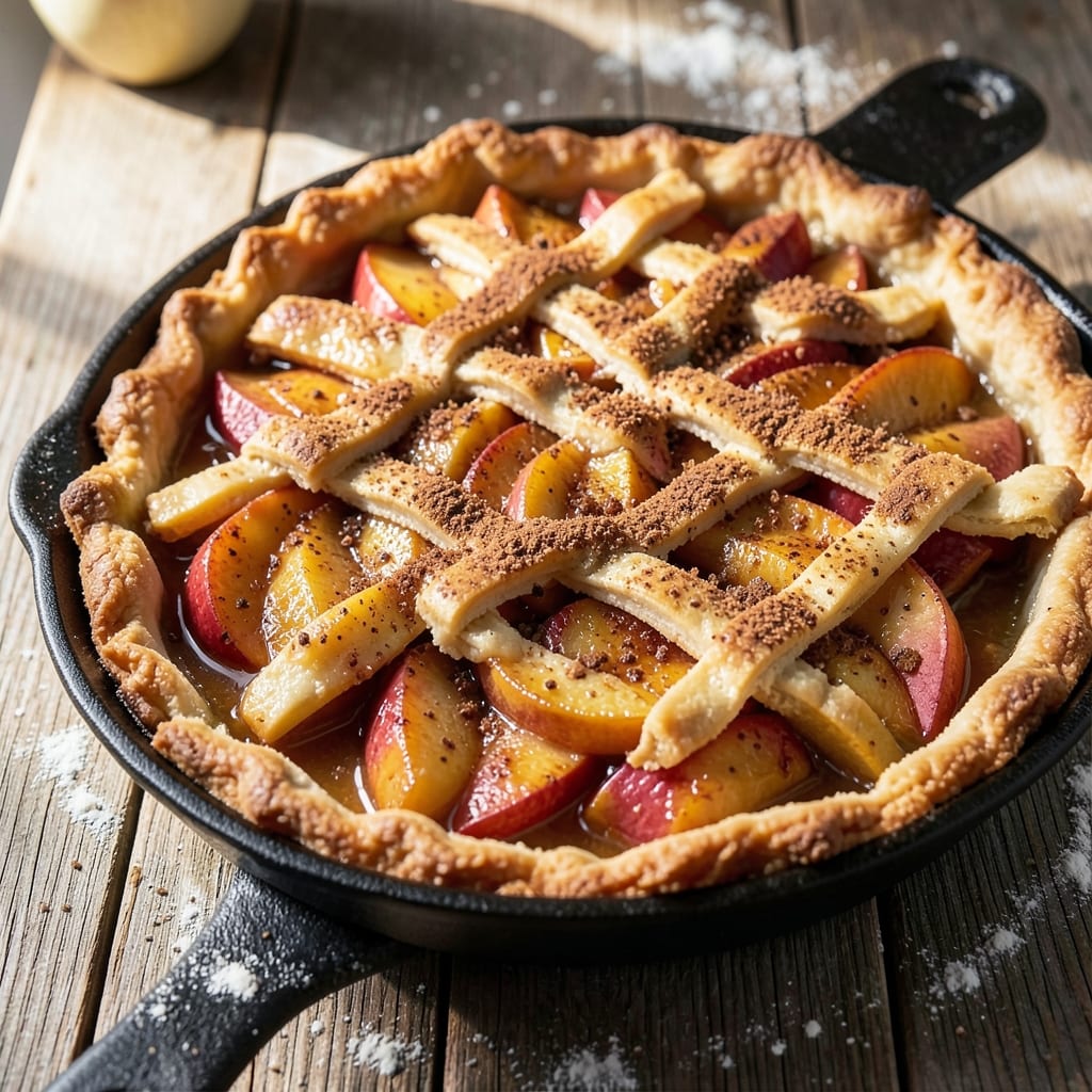 Apple Cinnamon Slab Pie Recipe: Buttery Streusel Crown Over Warm Spiced Filling