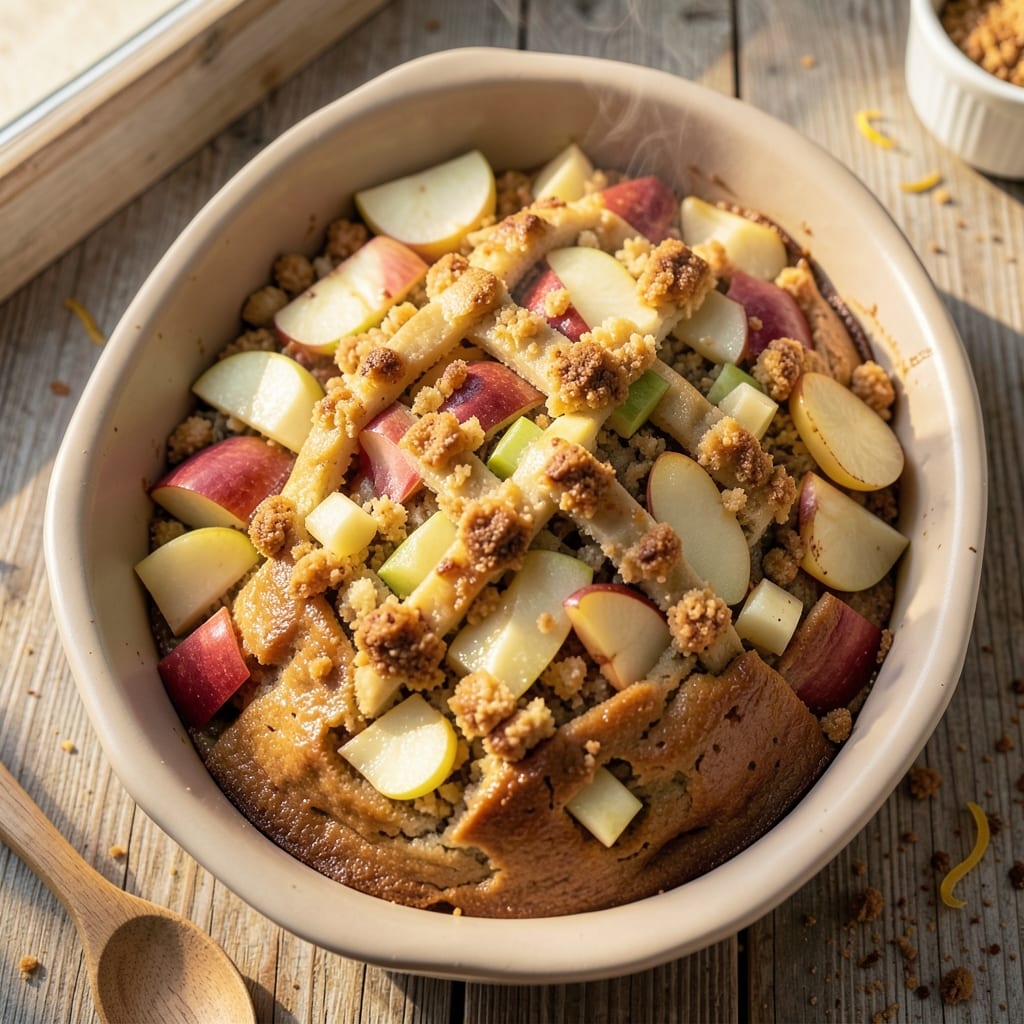 Apple and Pear Loaf Recipe: Spiced Fruit Swirl With Buttery Crust Finish