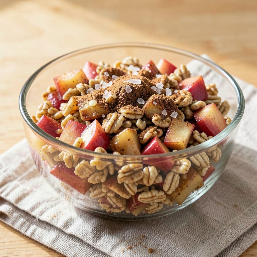 Apple Cinnamon Rolled Oats Recipe: Warm Spiced Layers With Gooey Oat Crown