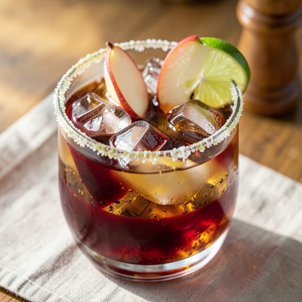 Apple Bomb Shot Recipe: Boozy Apple Cider Fizz With Spiced Rum Kick