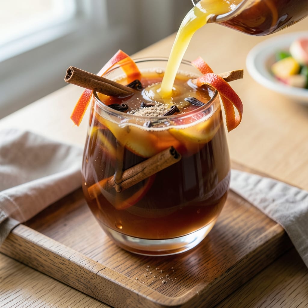 Apple Cider Jungle Juice Recipe: Spiced Apple-Cinnamon Fizz With Hidden Ginger Kick