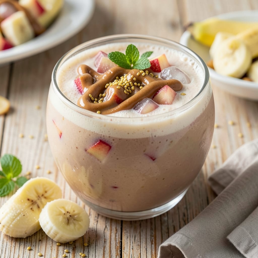 Apple Banana Peanut Butter Smoothie Recipe: Protein-Packed Breakfast in 5 Minutes