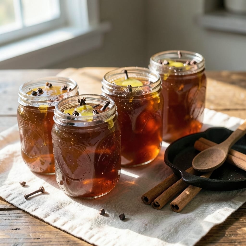 Apple Cider Jelly Canning Recipe: Spiced Autumn Flavor Locked in Glass
