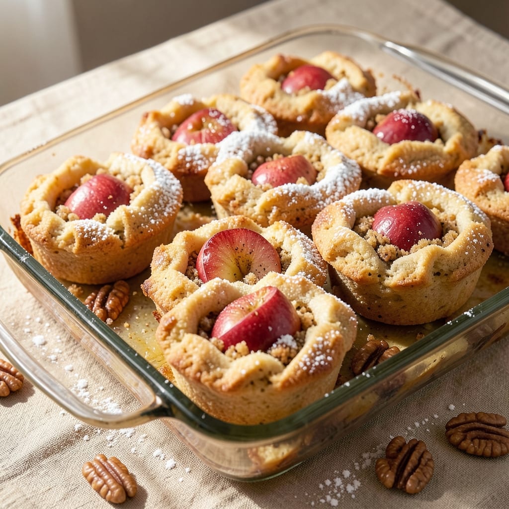Apple Cookie Cups Recipe: Mini Dessert Bites With Caramelized Apple Filling