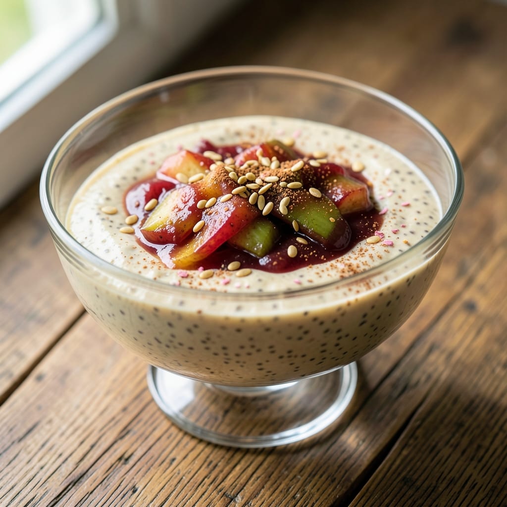 Apple Cinnamon Chia Pudding Recipe: Overnight Creaminess With No Refridgeration Needed