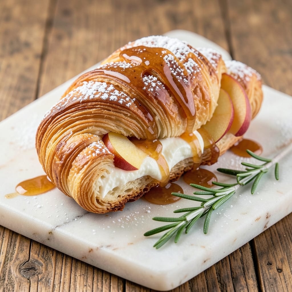 Apple Cream Cheese Croissants Recipe: Flaky Layers With Sweet-Spiced Filling