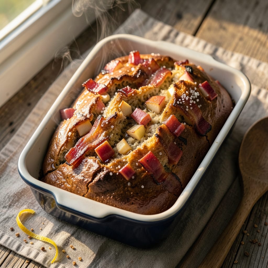 Apple Bacon Beer Bread Recipe: Smoky-Sweet Loaf With Crispy Edges