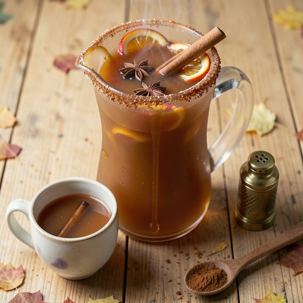 Apple Cider Punch Recipe With Alcohol: Boozy Autumn Sips in One Pot