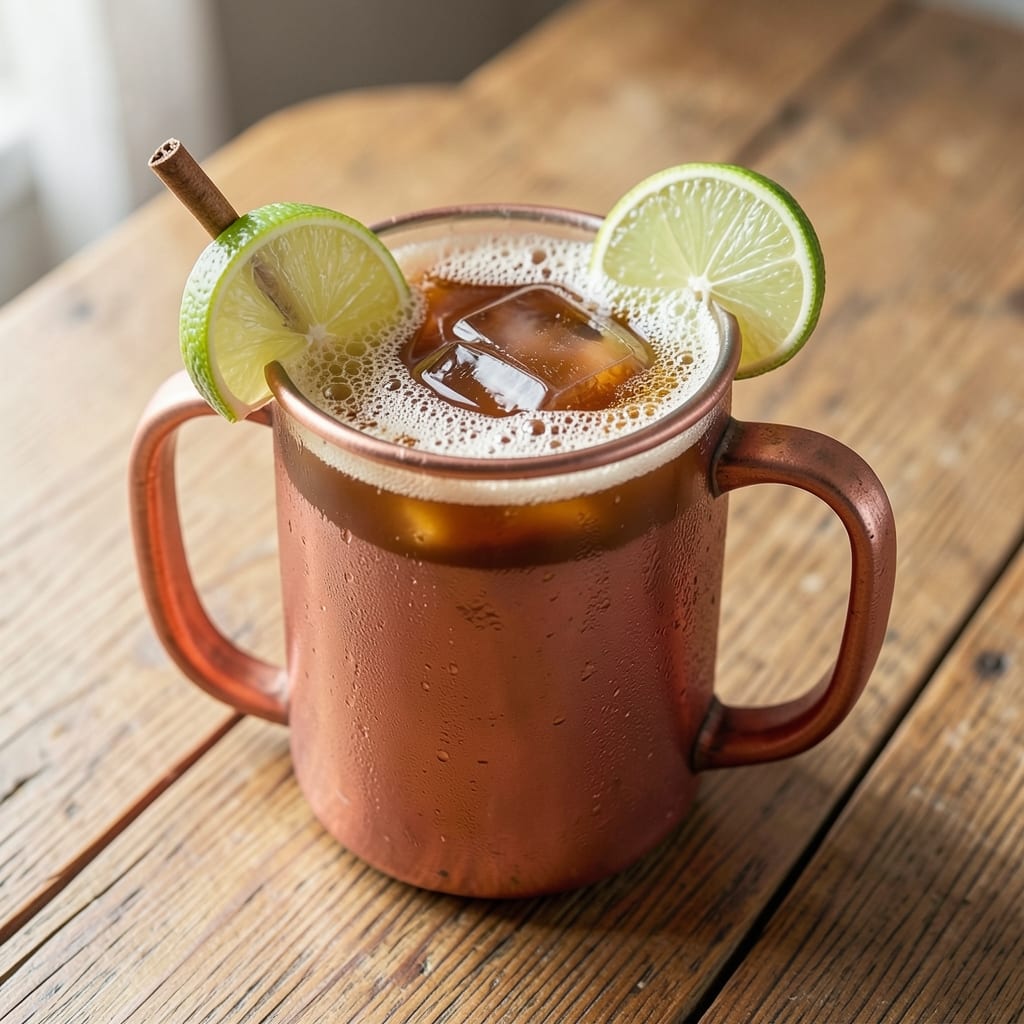 Apple Cider Mule Cocktail Recipe: Ginger-Sparkling Winter Warmth