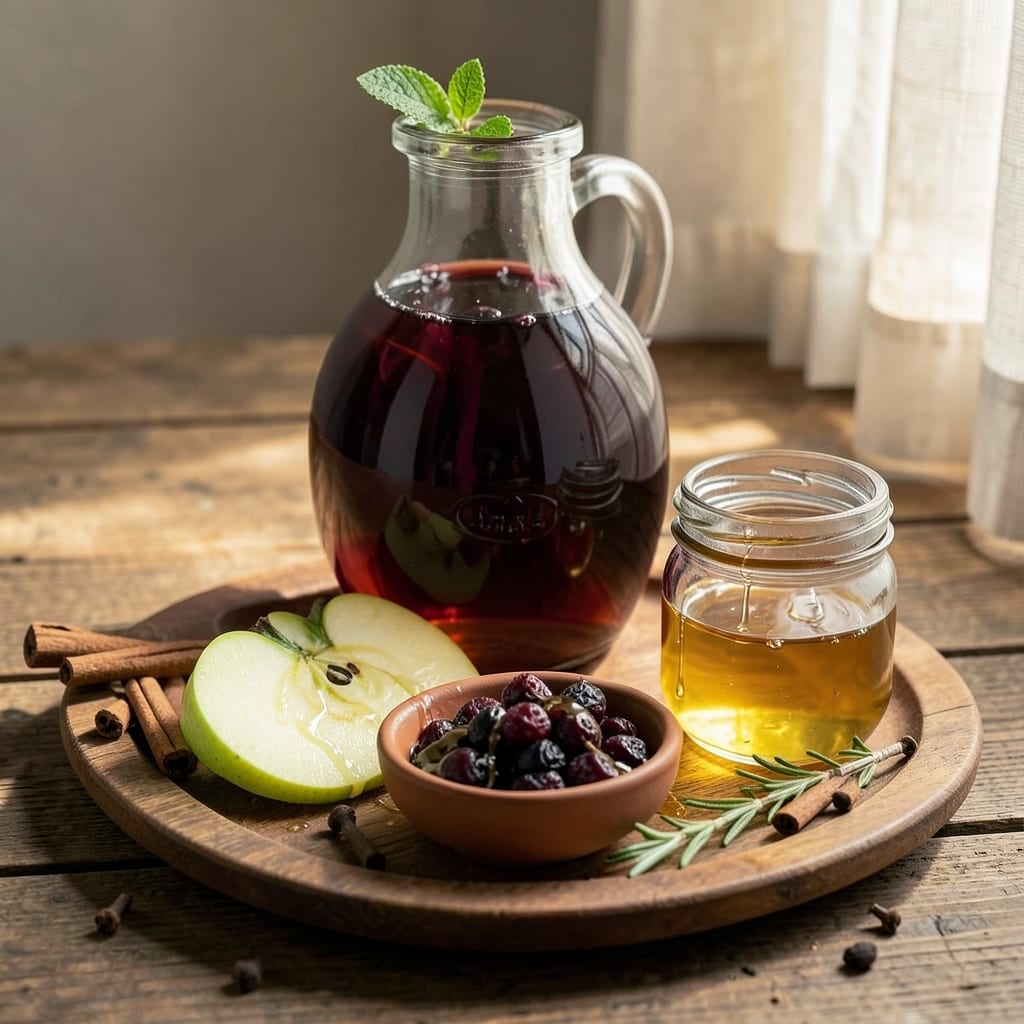 Apple and Elderberry Wine Recipe: Autumn Spice Simmer With Boozy Depth