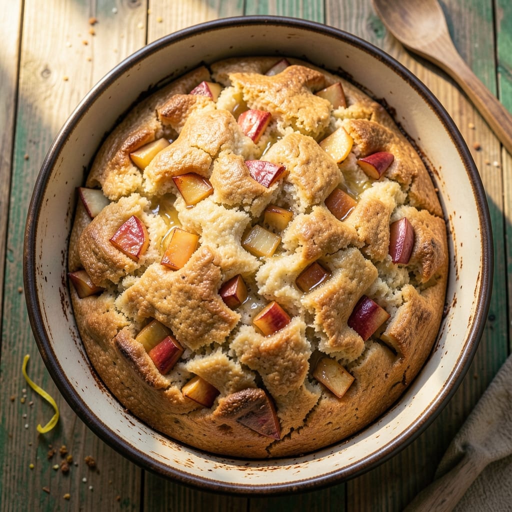 Apple Cobblestone Bread Recipe: Warm Spiced Apple Streusel Crunch
