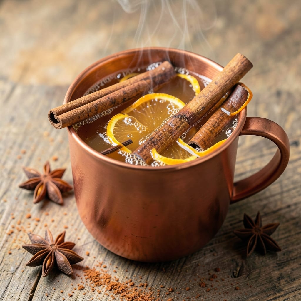 Apple Cider Recipe With Apple Juice And Orange Juice: Spiced Autumn Sipper in One-Pot