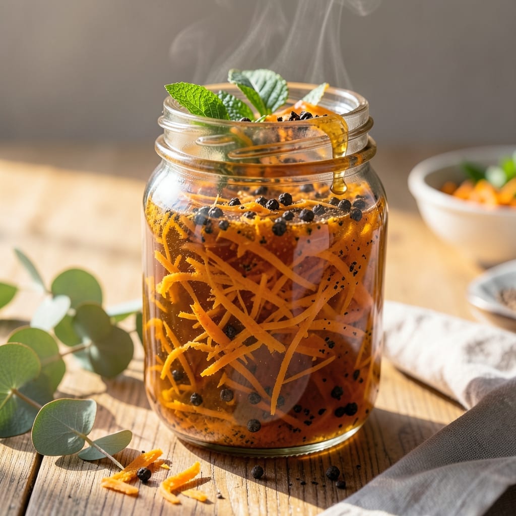 Apple Cider Vinegar, Turmeric, Ginger, and Pepper Recipe: Gut-Friendly Elixir in 10 Minutes
