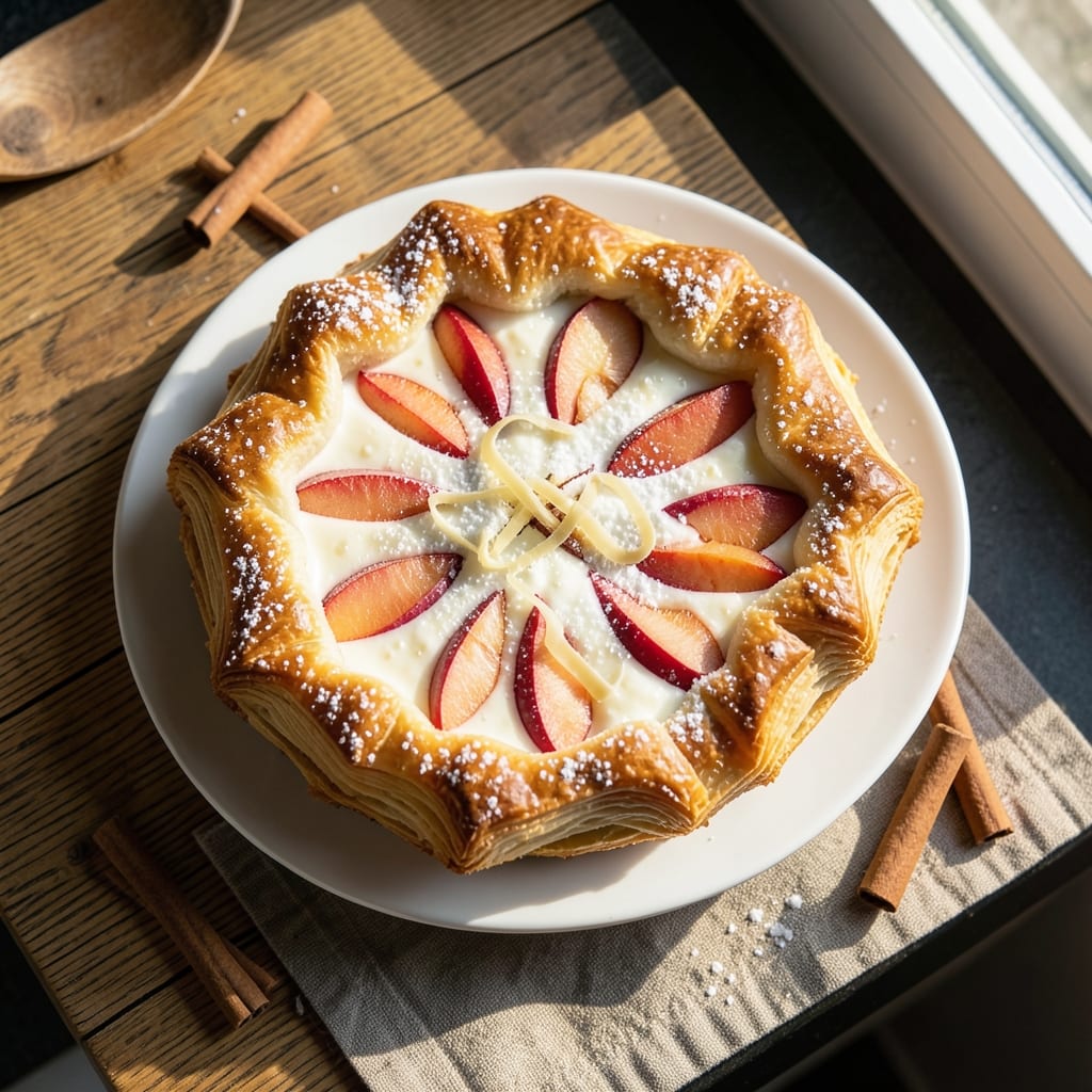Apple and Cream Turnovers Recipe: Flaky Pastry Hugs Spiced Apple Filling
