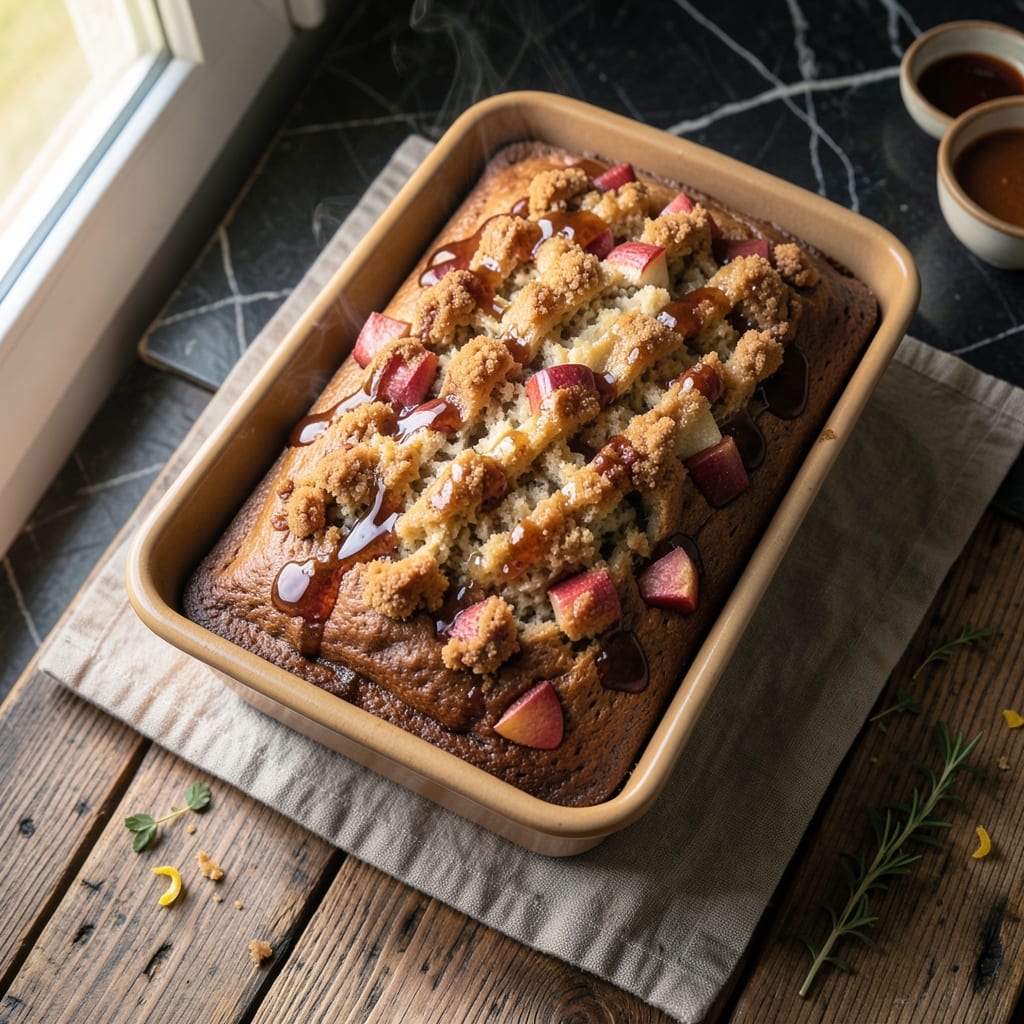 Apple Bread Recipe With Brown Sugar: Warm Spice-Infused Loaf With Caramelized Apple Swirls