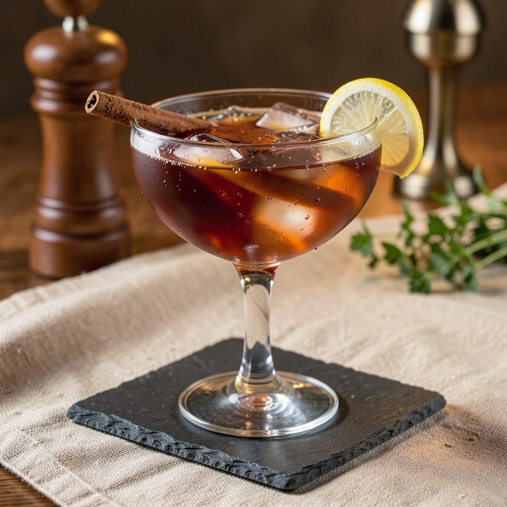 Alphabet Street Apple Martini Recipe: Cinnamon-Infused Boozy Elegance