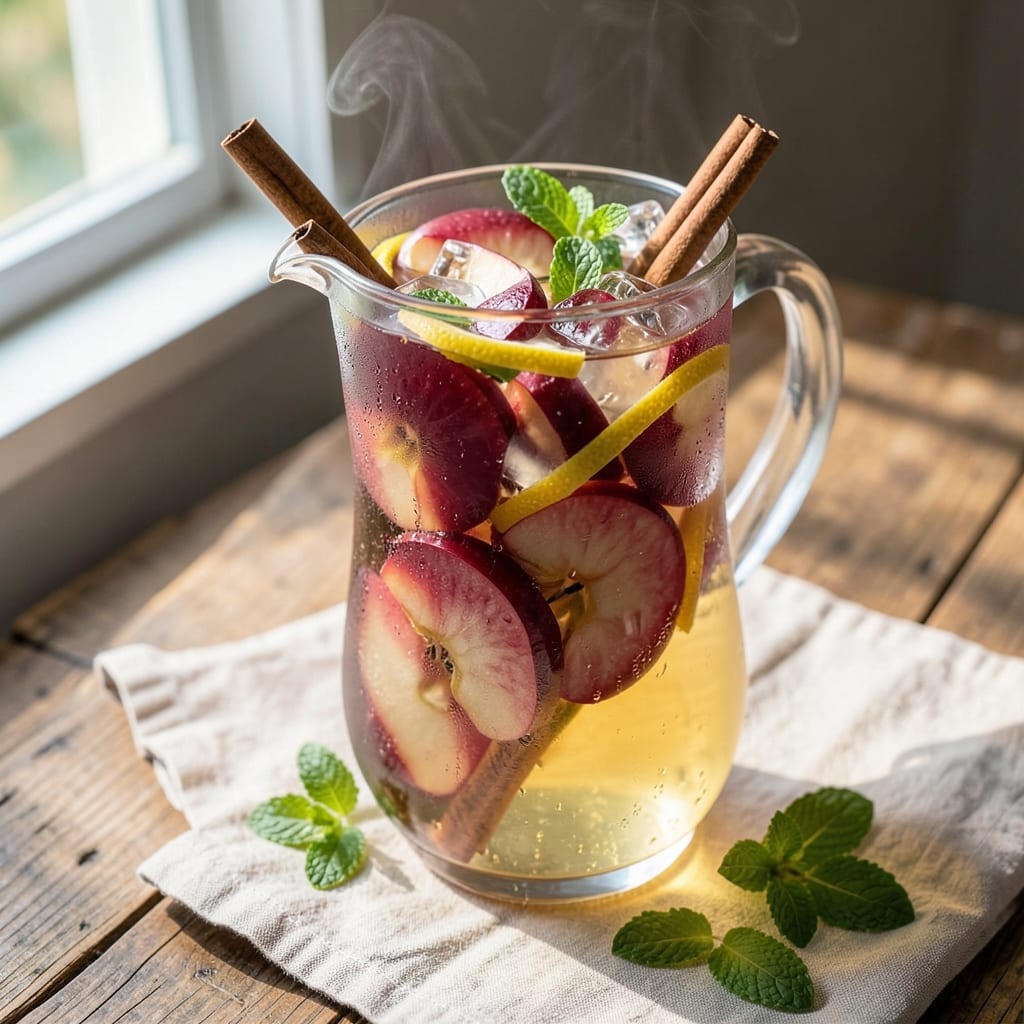 Apple Cinnamon Detox Water Recipe: Refreshing Spice Infusion for Hydration and Digestion