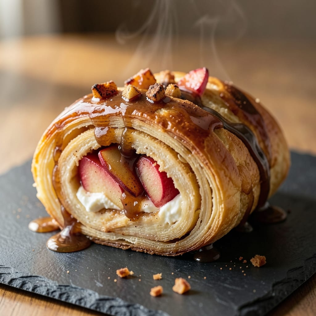 Apple Caramel Rolls Recipe: Buttery Swirls and Drizzled Caramel Bliss