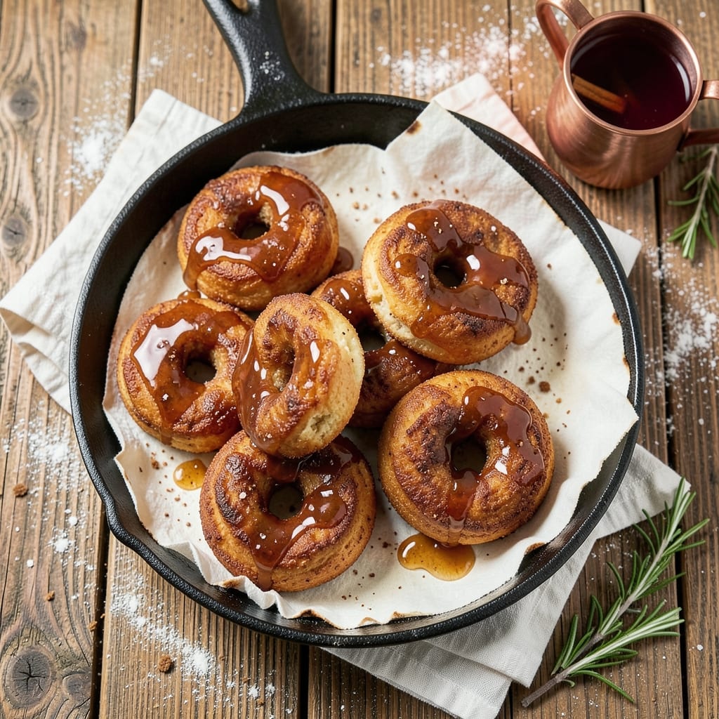 Apple Cider Yeast Donuts Recipe: Warm Spiced Bites With Crispy Glazed Crunch
