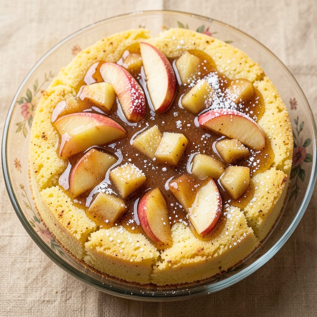 Apple And Yellow Cake Mix Recipe: Two-Layer Magic With Caramel Drizzle