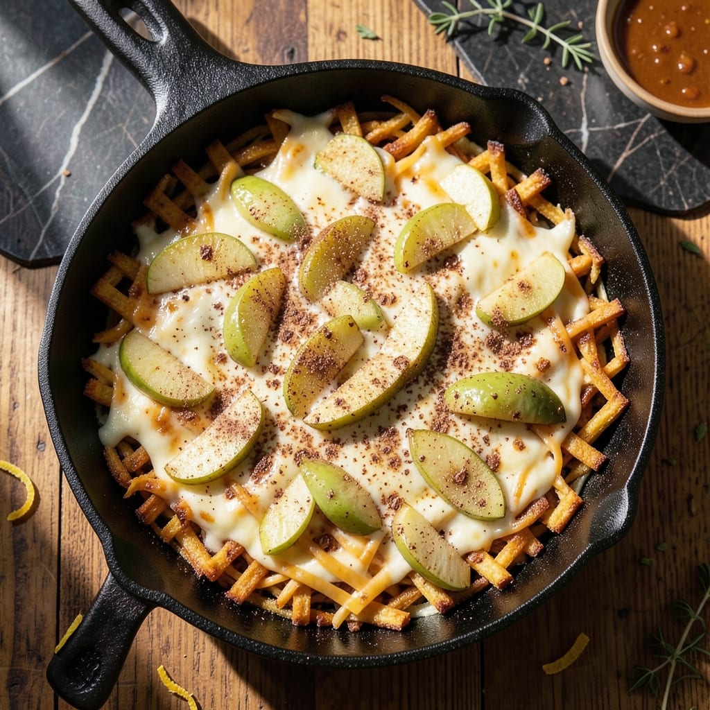 Apple Breakfast Casserole Recipe: Flaky Potato Crust Holds Spiced Apple Filling