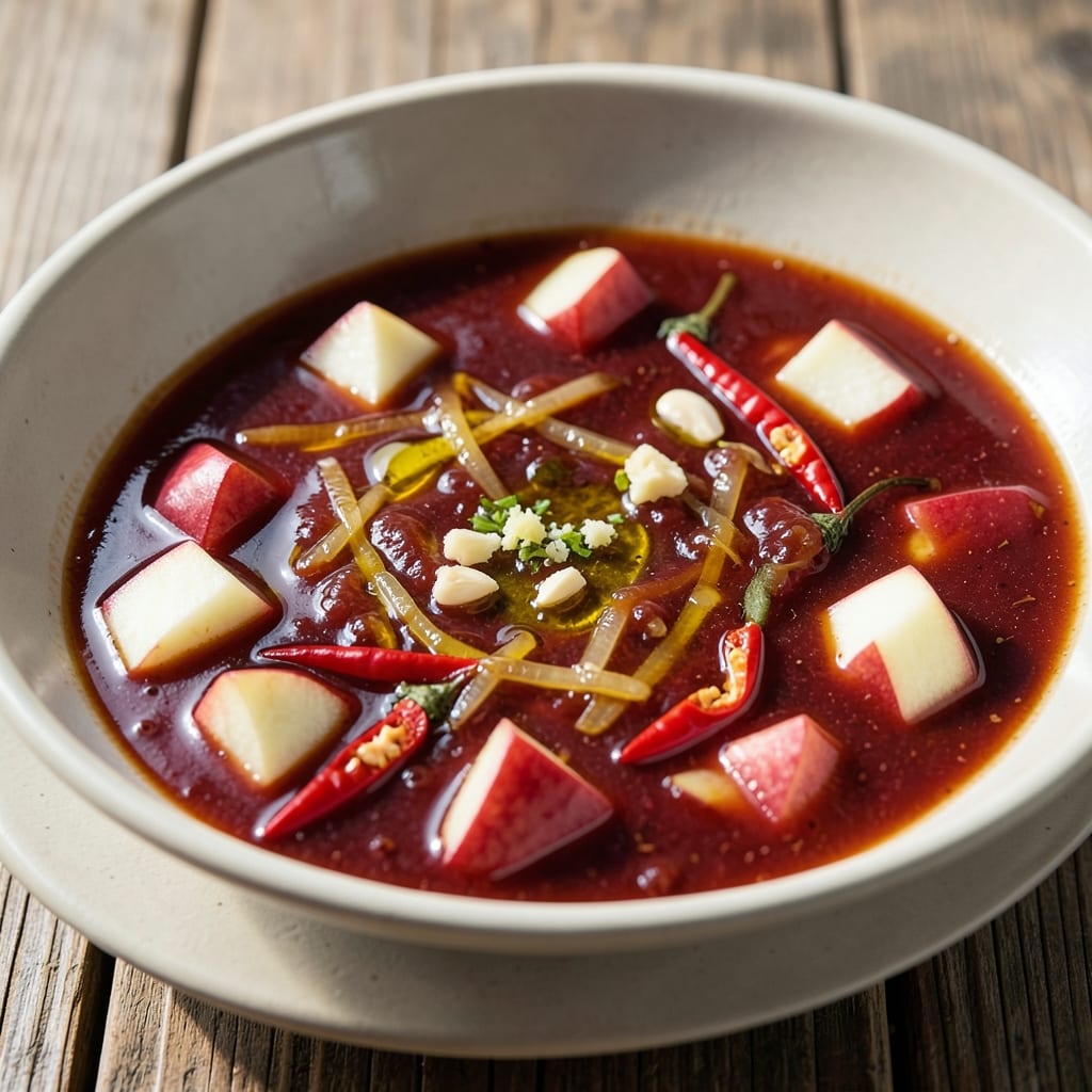 Apple Chilli Sauce Recipe: Bold Heat and Sweetness Balance