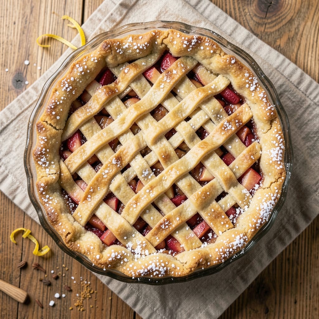 Alton Brown's Apple Pie Crust Recipe: Buttery Lattice That Shatters With Every Bite