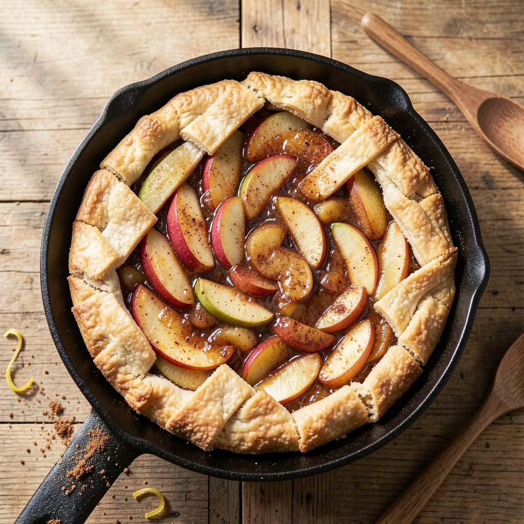 America's Test Kitchen Dutch Apple Tart Recipe: Crisp Fondant Crown Over Spiced Apple Filling