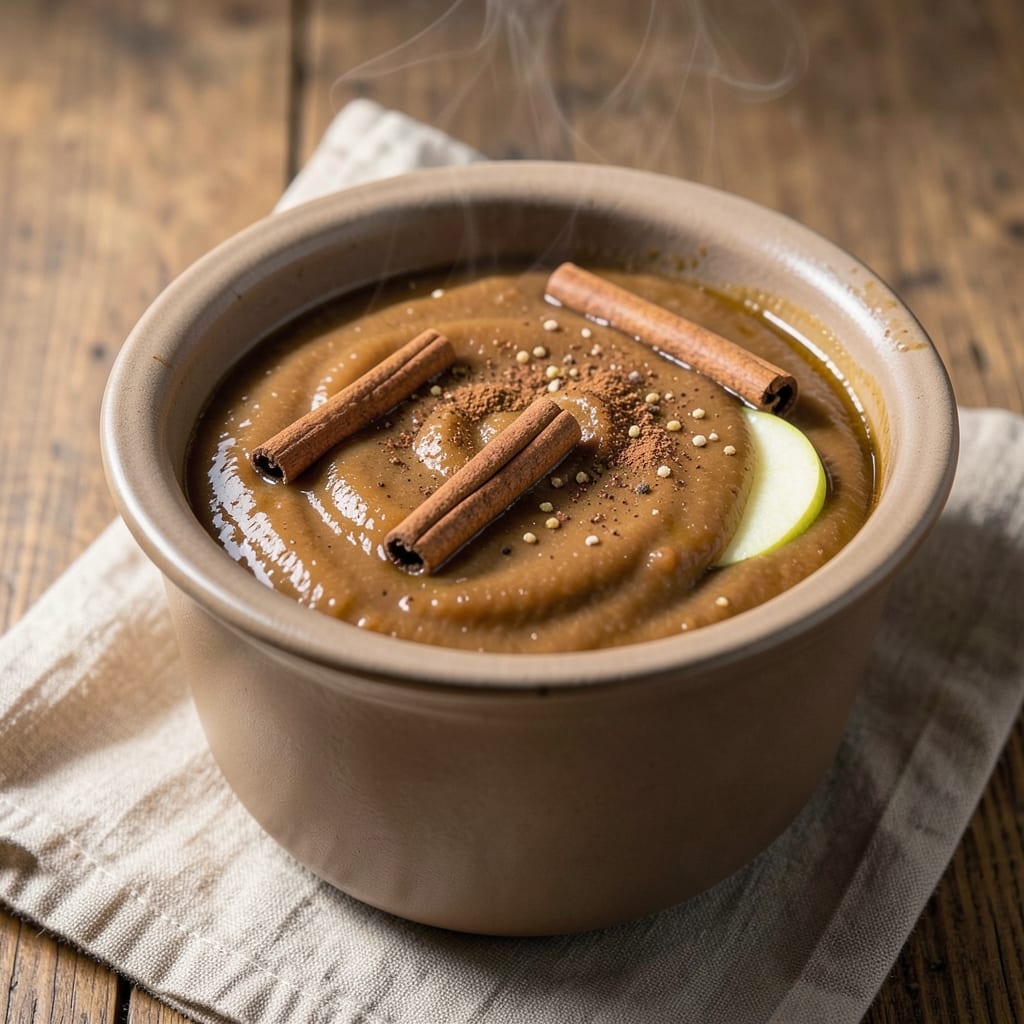 Apple Butter Recipe No Sugar Slow Cooker: Spiced Simmer for Thick, Spreadable Gold