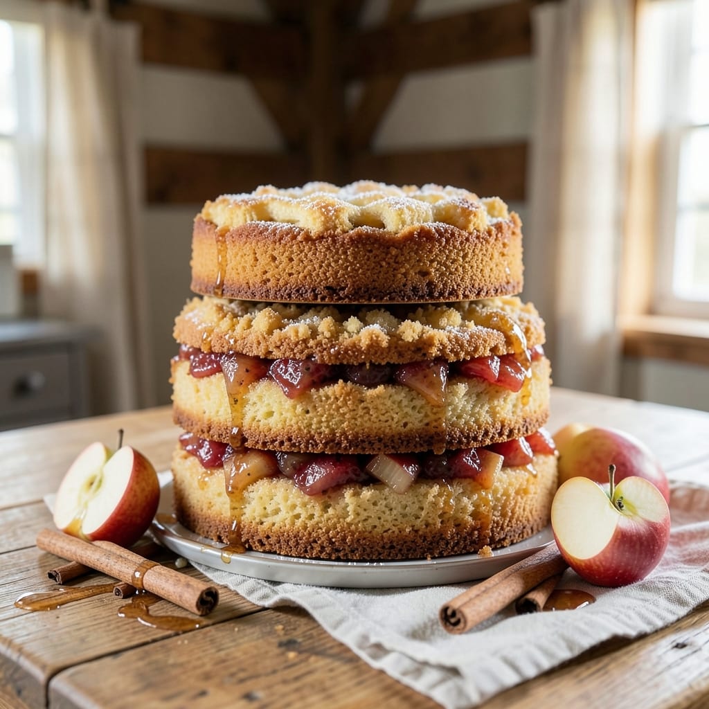 Apple Cake Recipe Preppy Kitchen: Vanilla Bean Swirls and Caramelized Top