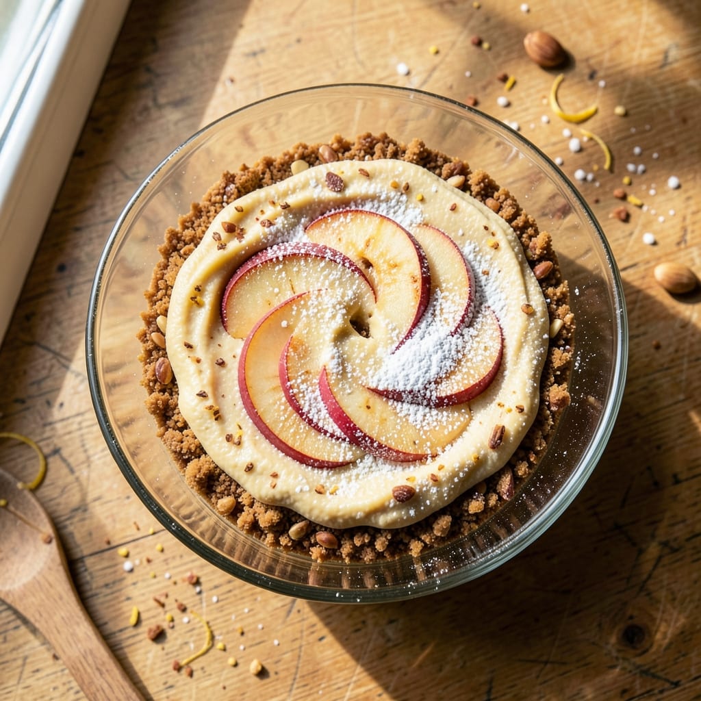 Apple Bakewell Tart Recipe: Flaky Pastry Crust With Spiced Apple Filling