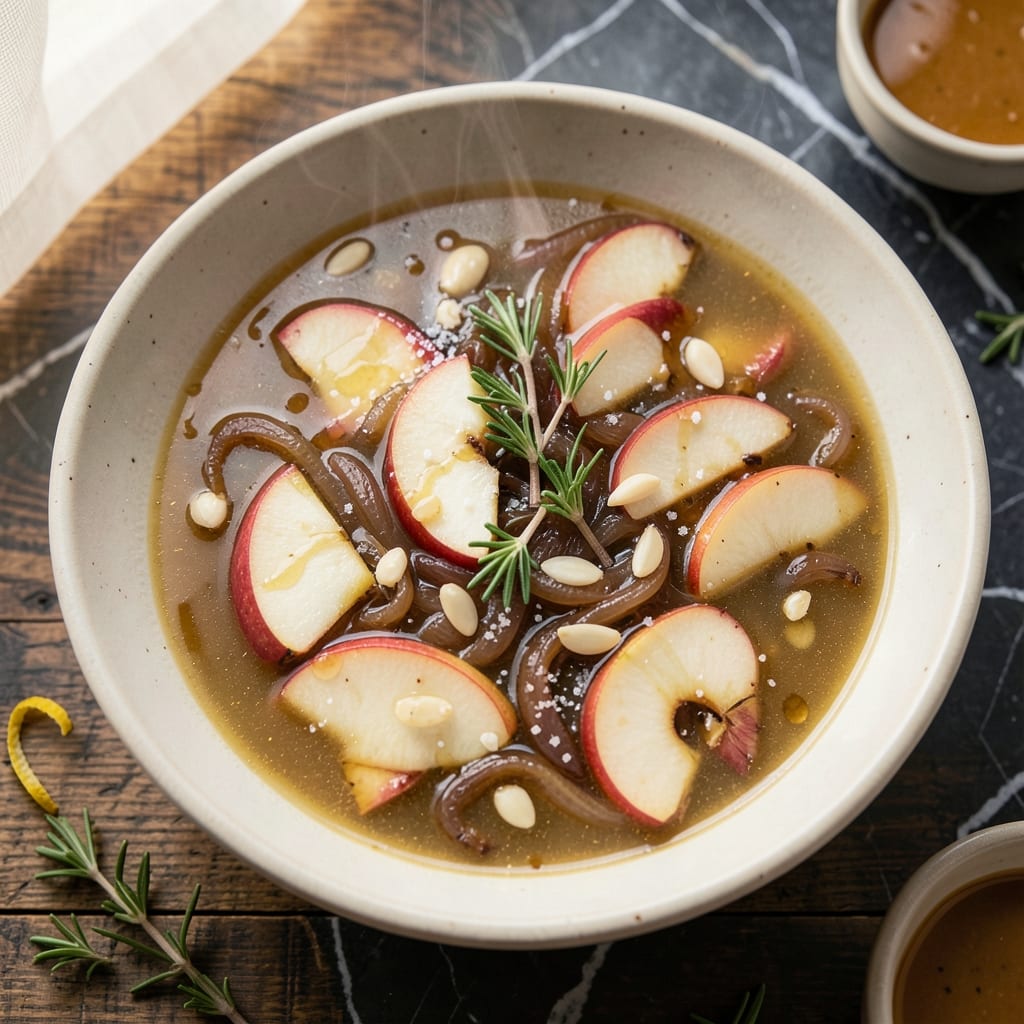 Apple and Onion Soup Recipe: Caramelized Sweetness Meets Savory Depth